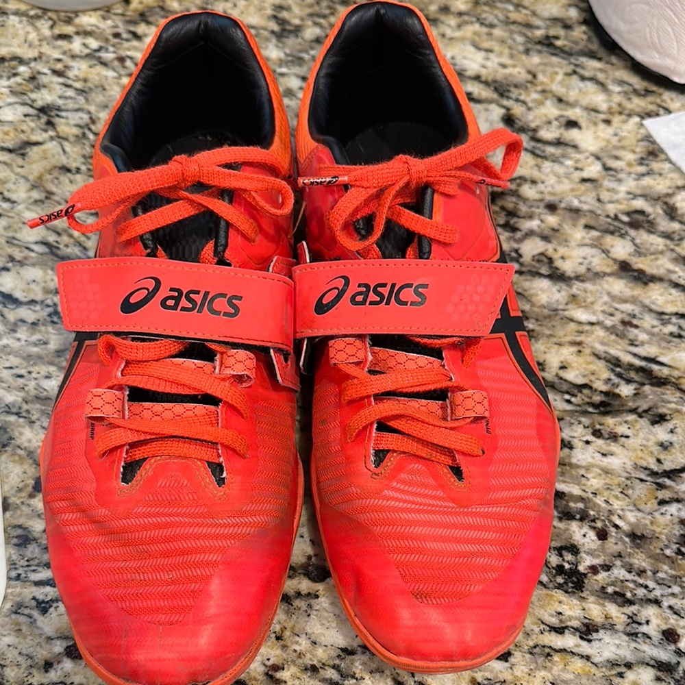 ASICS Red Athletic Shoes
